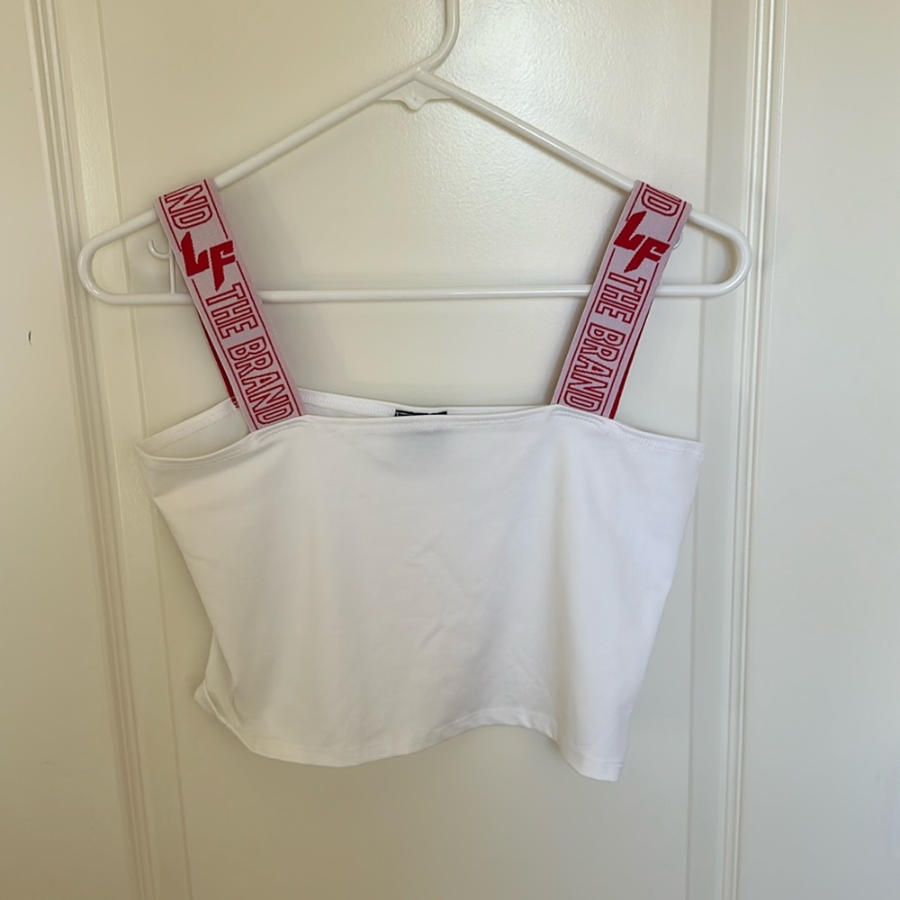 LF the brand cropped tank top